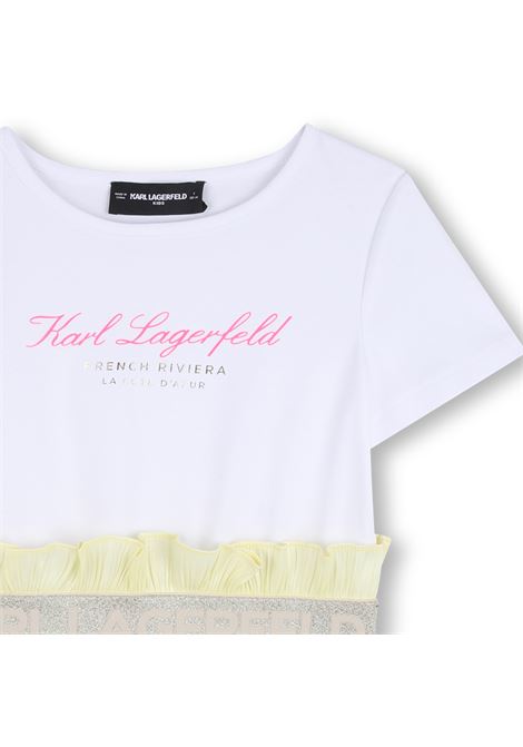 Abito con logo KARL LAGERFELD KIDS | Z31146T01